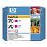 HP 70 Twin Pack - print cartridge CB344A